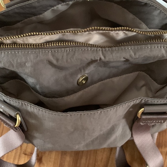 Kipling Dolan Convertible Satchel- Taupe - Picture 8 of 8